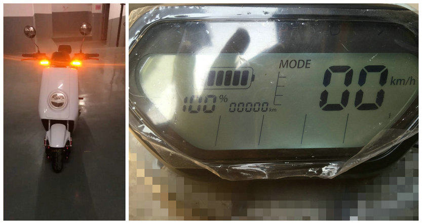 速8大牛大疆小牛大金牛电动车里程表液晶仪码表60v72通用原厂配套