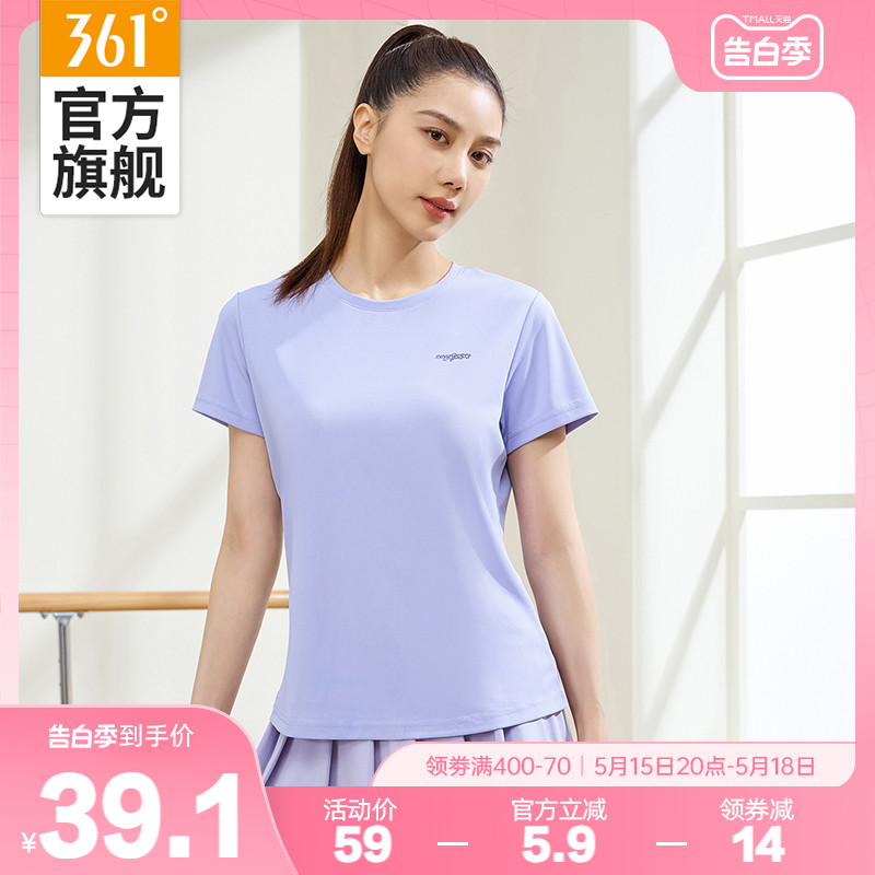 361运动t恤女2024夏季新款健