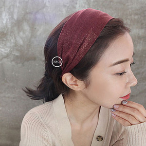 短发发饰宽边发箍头箍图片