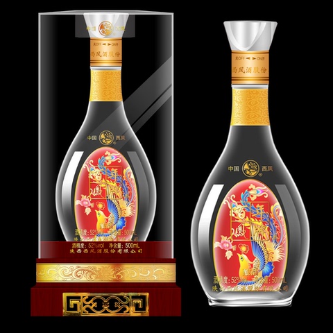 西凤52度浓香型百年凤牌国产白酒500MLx6瓶整箱过节送礼