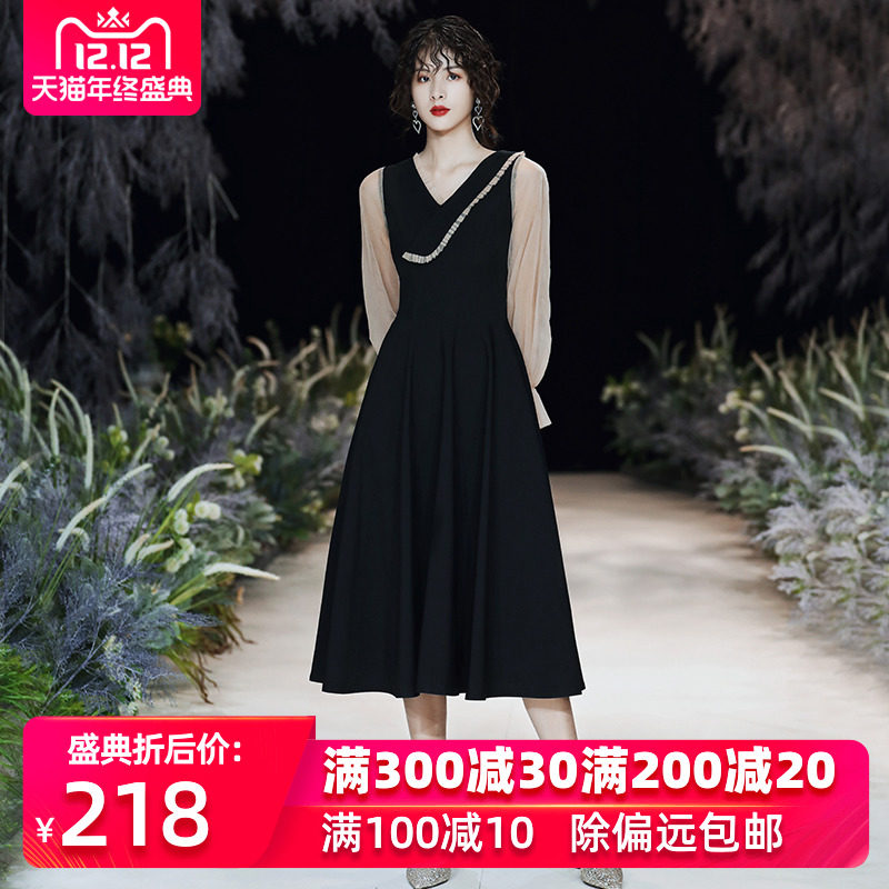 茵曼旗舰店2019秋冬新款纯色v领竖条纹t恤女装长袖宽松打底衫上衣