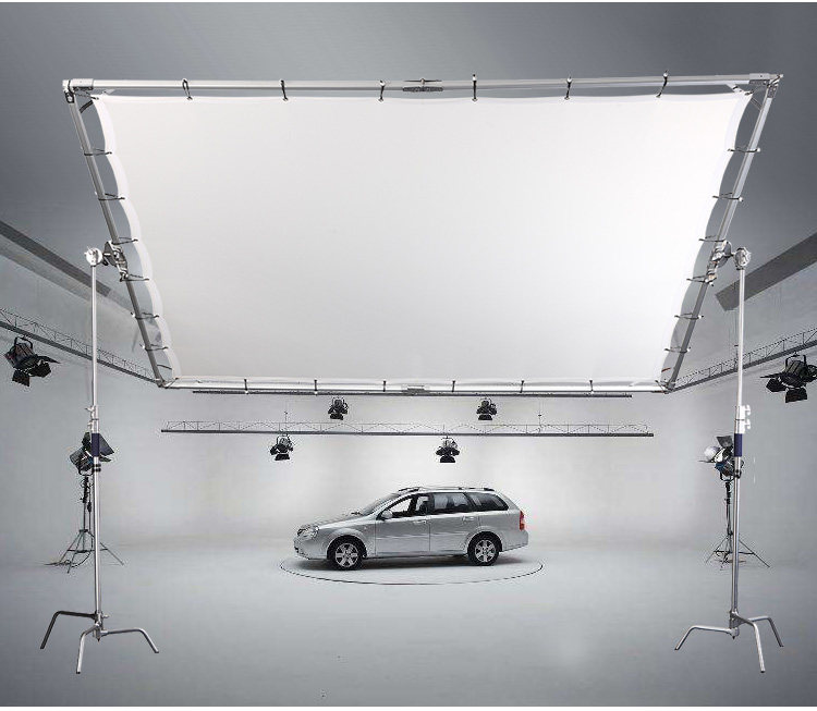 华锋摄影器材店-影视折叠柔光屏 摄影蝴蝶布