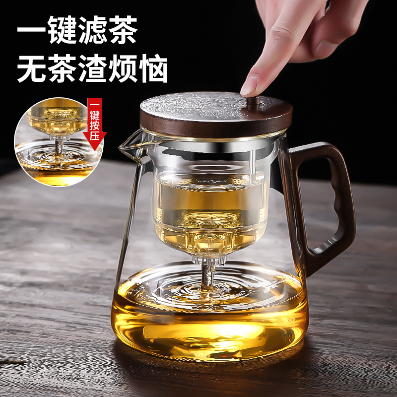 茶壶泡茶家用耐热玻璃泡茶壶2024