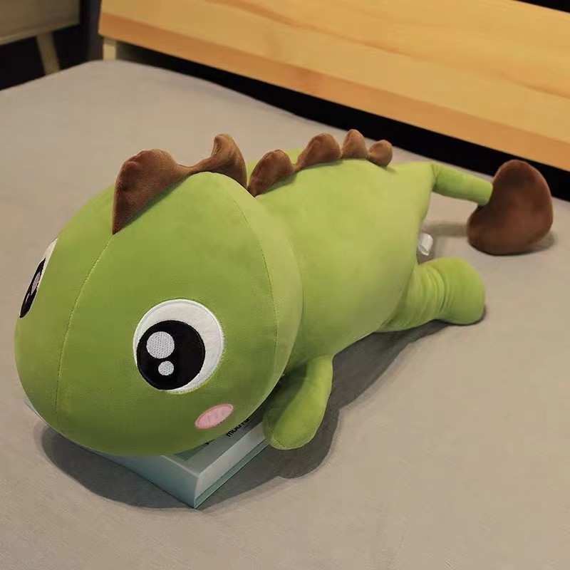 可爱恐龙毛绒玩具公仔床上睡觉抱枕超