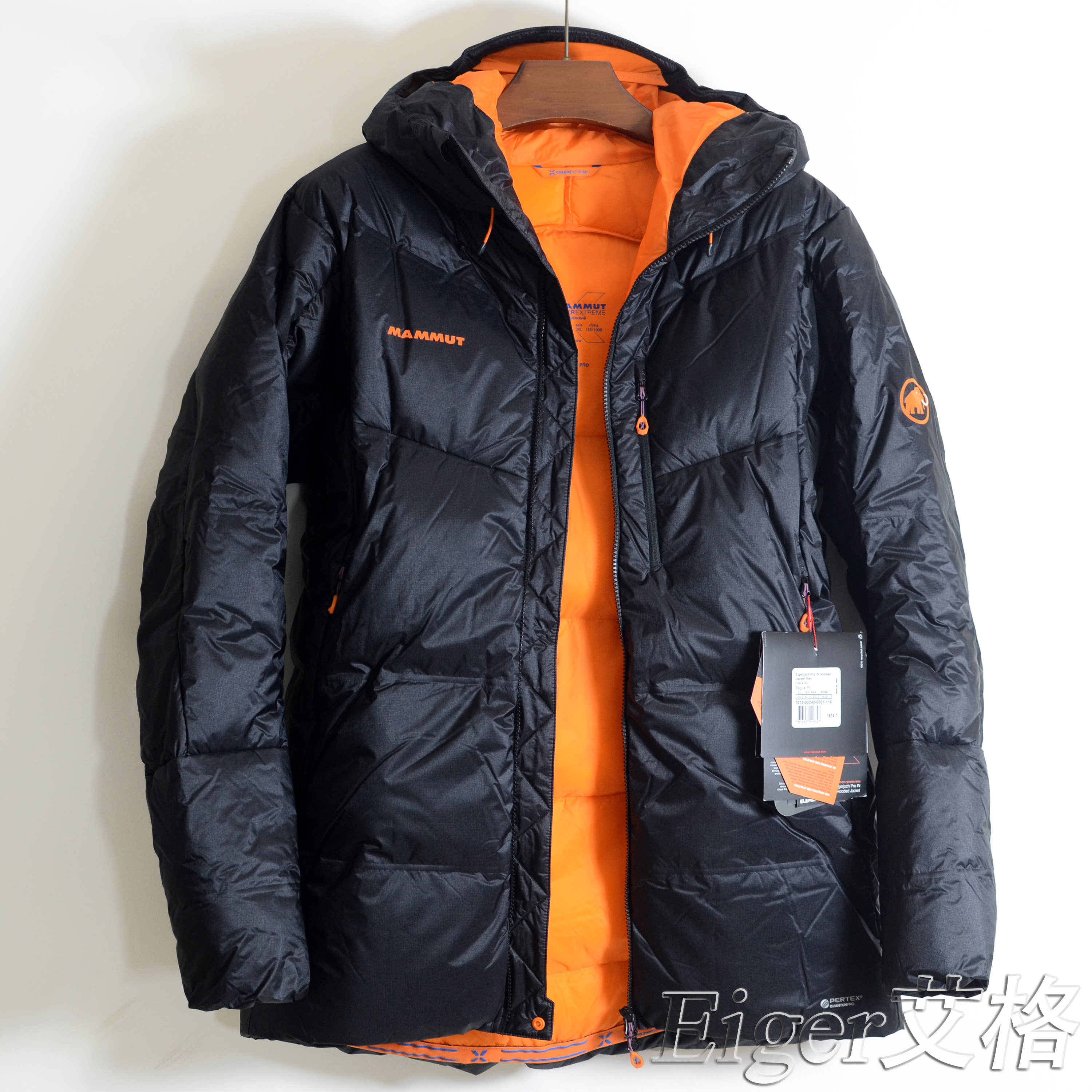 mammut eigerjoch pro 猛犸象男士艾格极限850蓬羽绒服