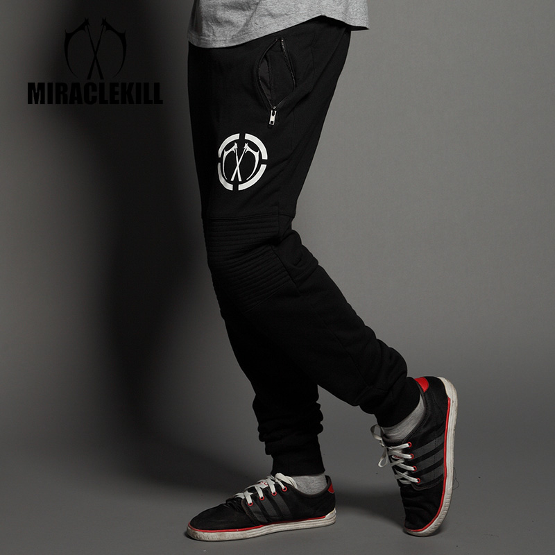 MIRACLE KILL死亡奇迹双刀logo忍者收脚运动裤jogger pants束脚裤在类目 男装, 休闲裤中 - 来自Buy2taobao.com提供专业的淘宝代购服务