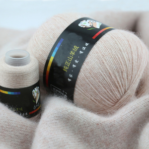 羊绒线正品纯羊绒毛线 手编中粗山羊绒6 6 机织 貂绒毛线特价围巾