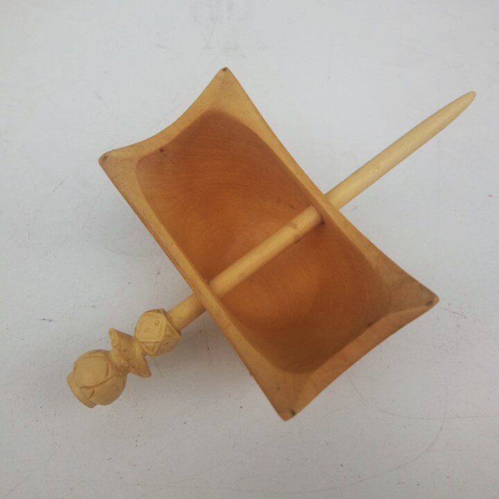 道教纯手工精制黄杨木五岳冠 偃月冠 月牙冠 皇冠五岳真形图_不打折