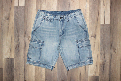 Light Wash 清新自然怀旧质感 Cargo Jorts