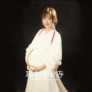 孕妇照服装神明少女汉服古装中国风影楼孕妇主题拍照写真摄影服装
