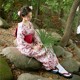 日本和服女改良扇子日式浴衣写真连衣裙剧本体验馆日料店拍照服装