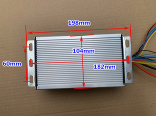 DC12V-24V无刷电机控制器 大功率无刷电机驱动器1000W 55A