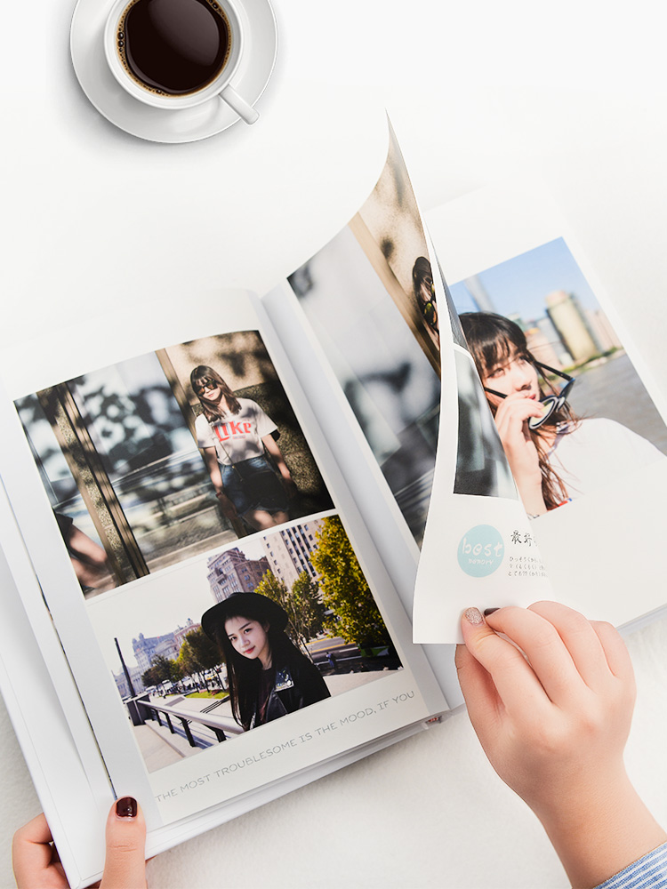 照片书定制纪念册手工情侣生日礼物相册本diy制作相片送毕业同学