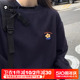 秋装新款小众设计感卫衣女加绒chic港味可爱甜美少女风盐系上衣