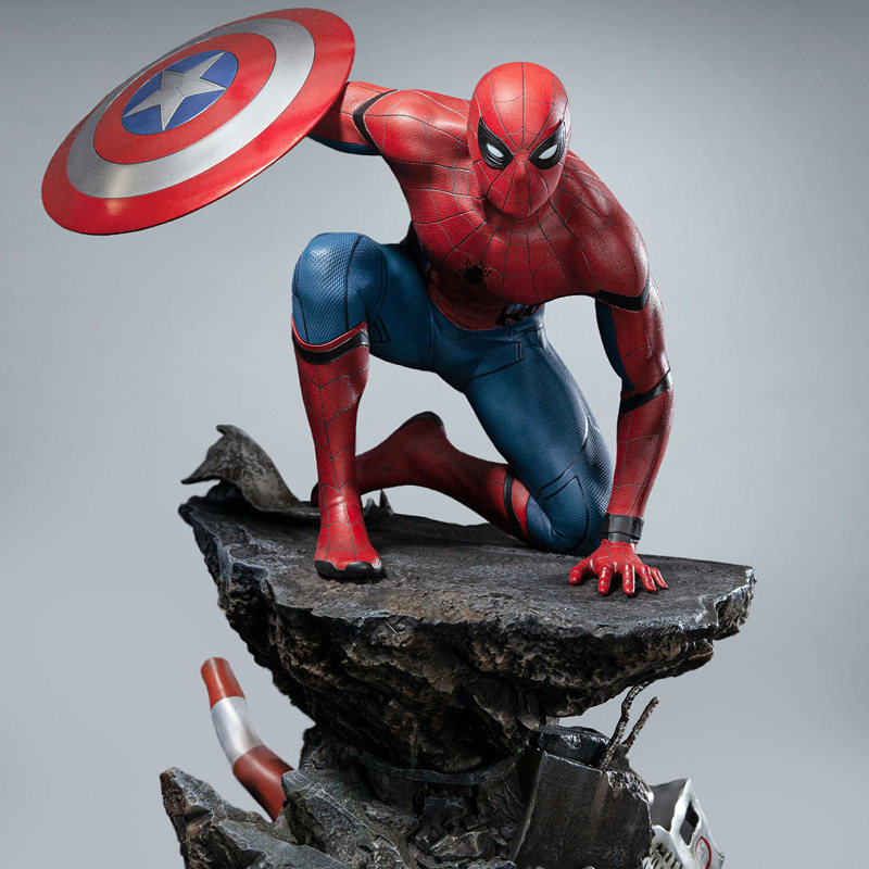 queenstudios漫威蜘蛛侠全身雕像手办大体预售定金手办