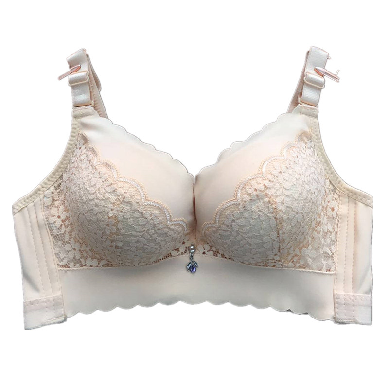 特厚超加厚文胸女9cm小胸平胸神器女10cm超厚聚拢挤沟内衣专用12