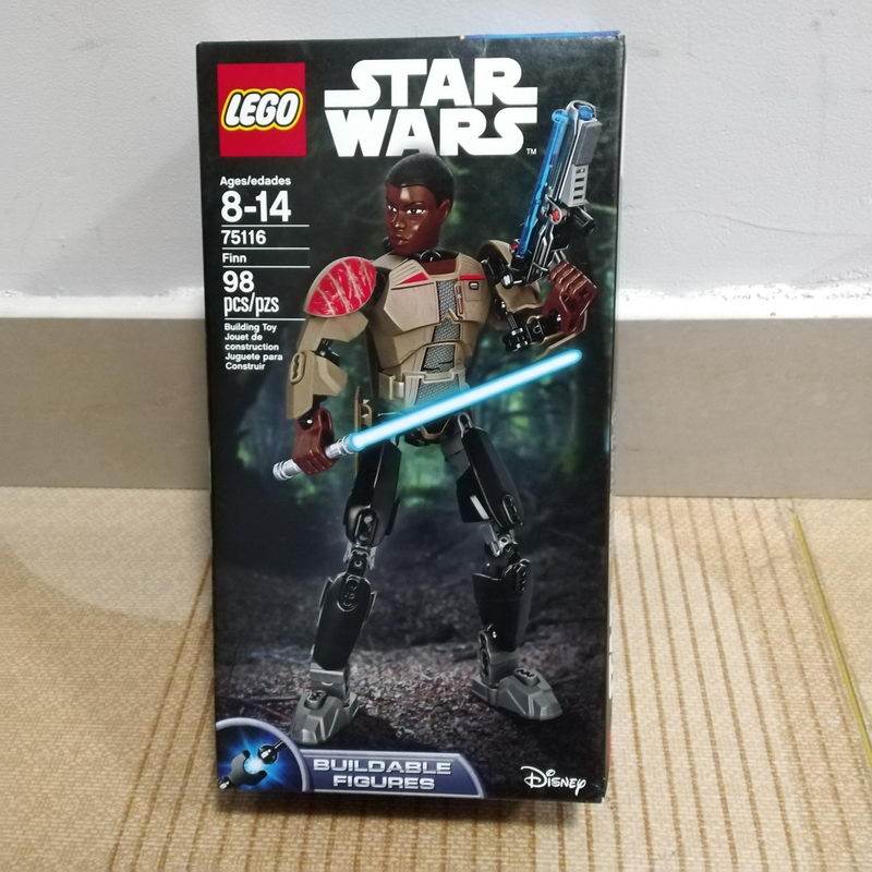 乐高星球大战 人偶_乐高lego 75116 芬恩战士finn大号人偶 星球大战