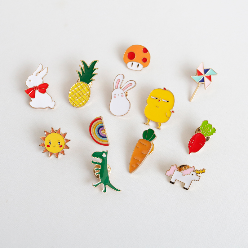 Xiaozhan Same item rabbit Cartoon Brooch lovely solar system Pin badge Anti emptied decorate clothes Accessoriesin the Accessories/Fashion Jewelry, Brooch category - from Buy2taobao.com to provide professional Taobao agent buy service