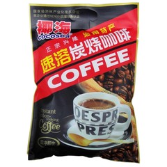 海南特产零食 椰海速溶炭烧咖啡340克  海南咖啡 速溶咖啡