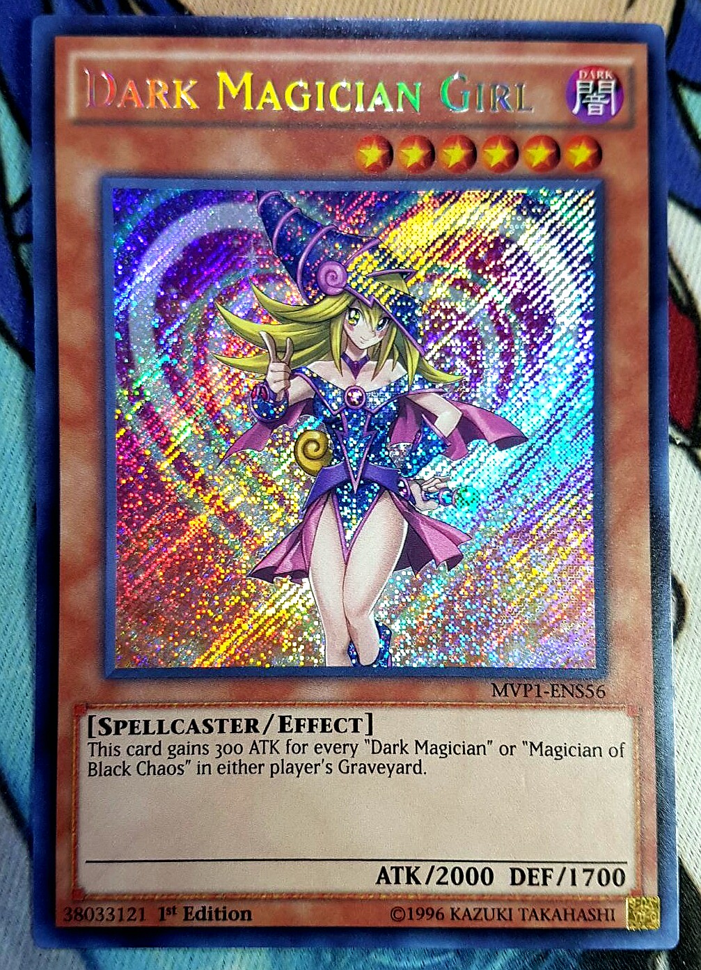 黑魔_游戏王 美英一刷 mvp1-ens56 scr 黑魔导女孩 黑魔术少女优惠券