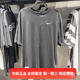 正品Nike/耐克女子圆领透气拼接不对称休闲运动短袖T恤FQ0366-010