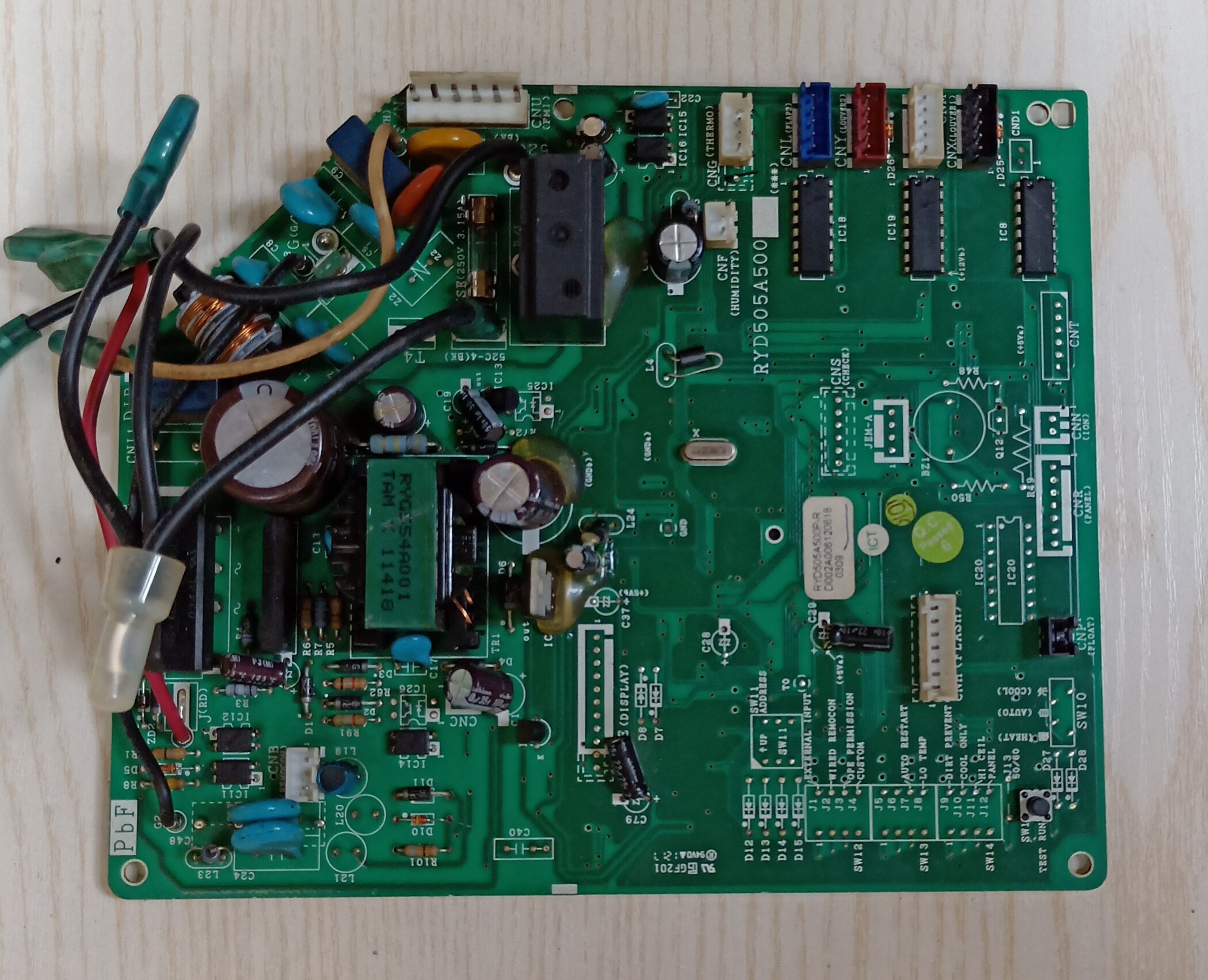 原装三菱重工空调电脑主板ryd505a500pcb电路板