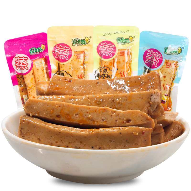 豆多奇蒸豆干豆干小零食散装豆腐干麻辣休闲食品零食小吃1000g