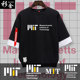 麻省理工学院美国大学MIT校园纪念假两件短袖T恤衫男女五分袖衣服