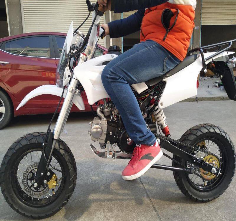 包邮阿波罗125cc公路胎两轮越野摩托车山地越野车小高赛摩托车