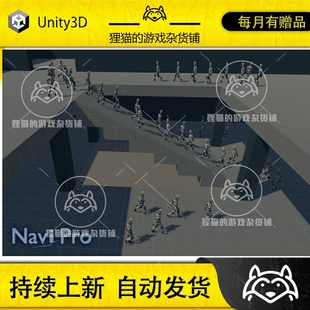 Unity NaviPro Pathfinding 人群AI寻路工具 1.1