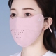 防晒口罩女夏季防紫外线透气冰丝高颜值口罩高护眼角薄款户外面罩