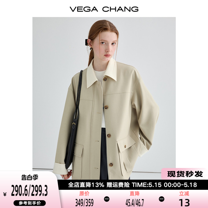 VEGA CHANG风衣女2024