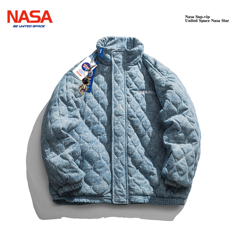 韵式优品旗舰店的优惠券大全—nasa sup旗舰店联名复古字母刺绣立领