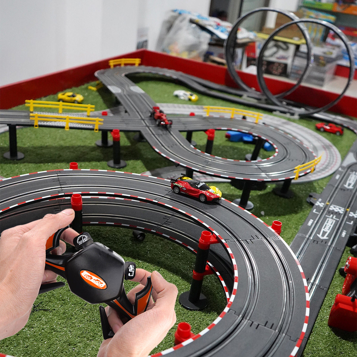 百变轨道车电动玩具轨道赛车跑道儿童汽车赛道男孩益智玩具车遥控