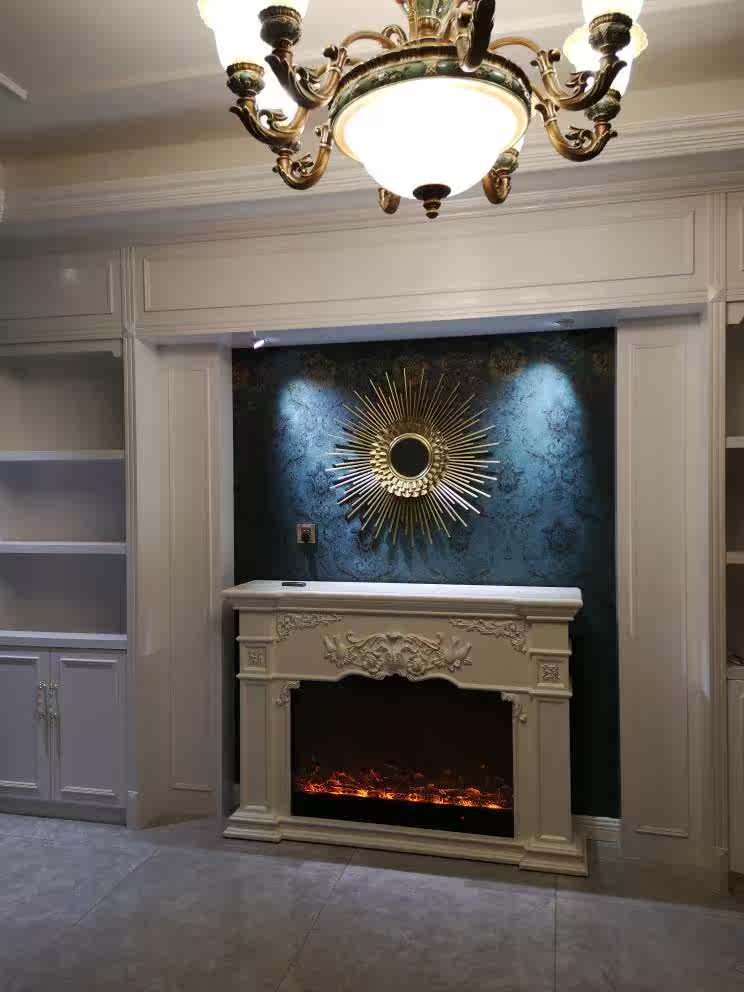 欧式太阳挂钟轻奢装饰壁挂餐厅墙面铁艺装饰镜背景墙美式玄关镜子|msdalam kategori Aksesori rumah, mural - dari Buy2taobao.com untuk memberikan perkhidmatan ejen Taobao profesional membeli