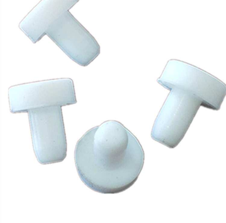 硅胶圆孔防尘白色塞子胶塞堵头孔塞塞耐高温实心水塞