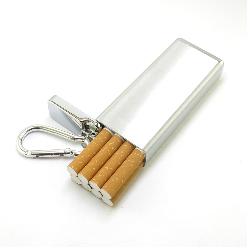 金属烟盒户外防潮抗压便携男士烟盒可装烟丝轻巧易带私人免费刻字