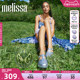 Melissa梅丽莎新款Collina Strada合作款编织女罗马猪笼凉鞋33901