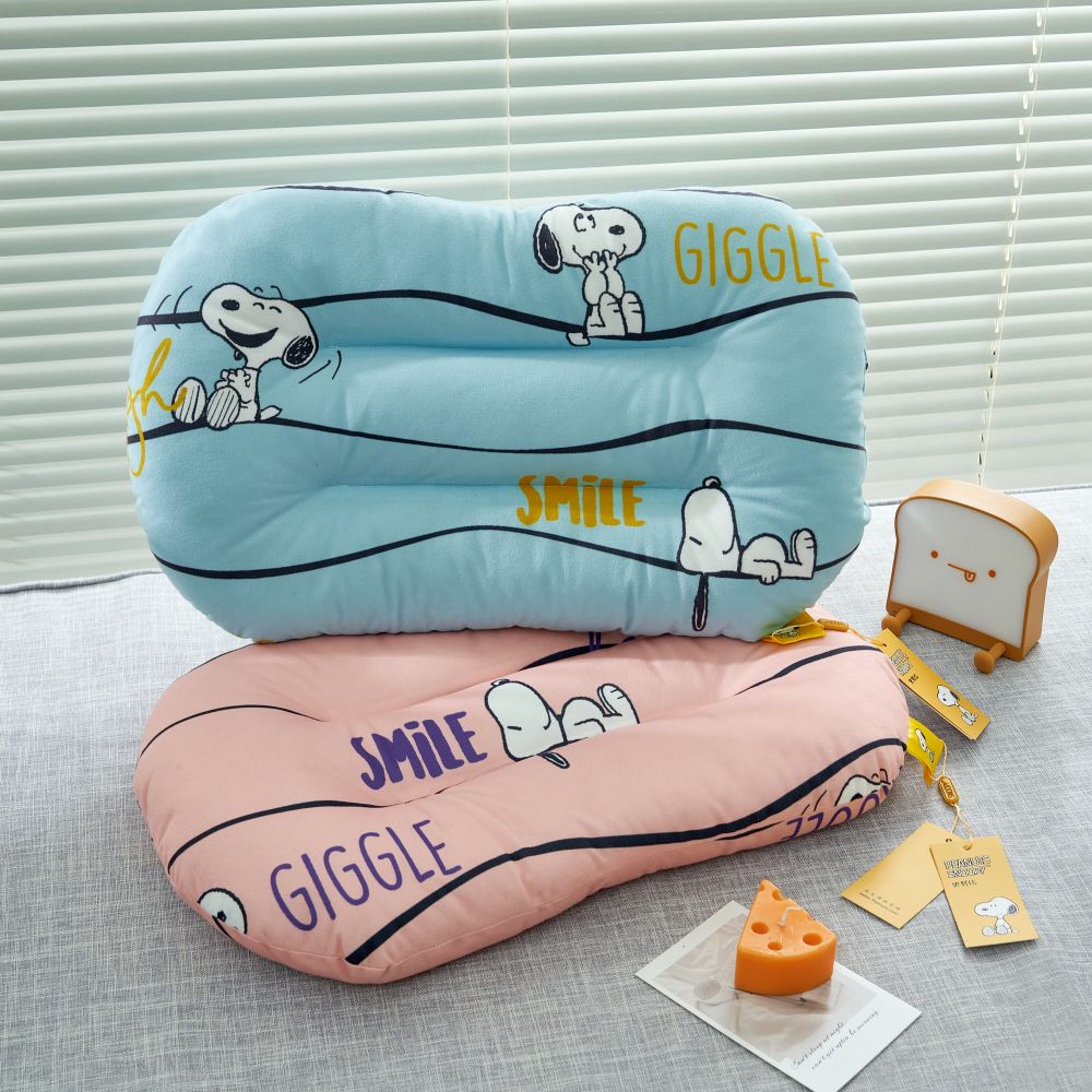 【小梨专享】Snoopy/史努比儿童芒果枕家用枕头单人枕芯睡枕