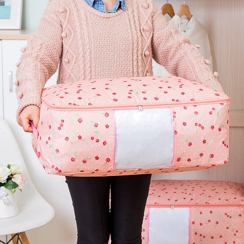 纳袋储物特大号放装衣服物整理软箱盒袋子易高加厚牛津布棉被子收_8折