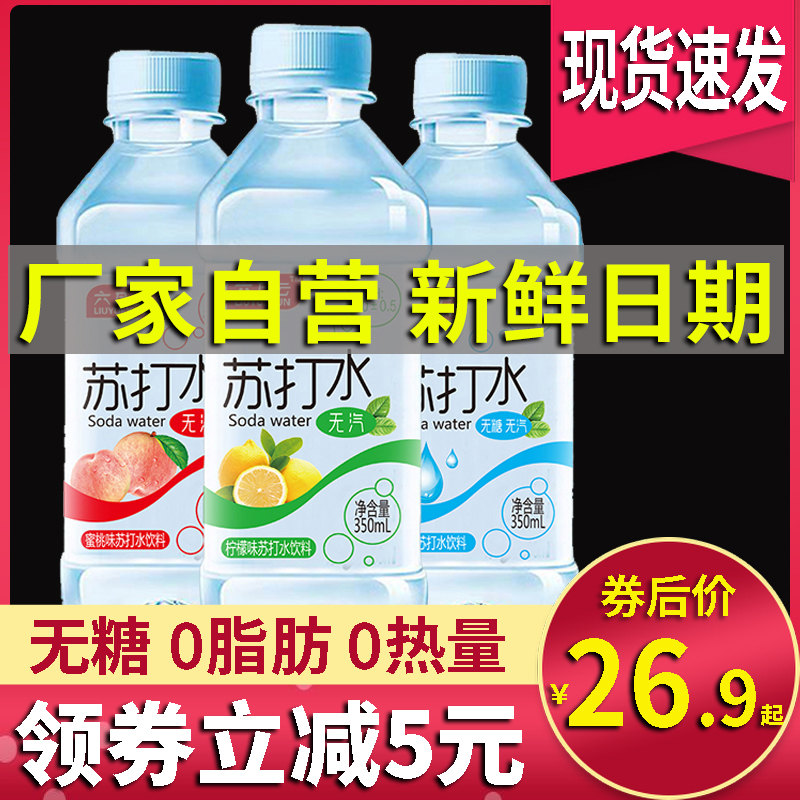 苏打水整箱24瓶*350ml低热量