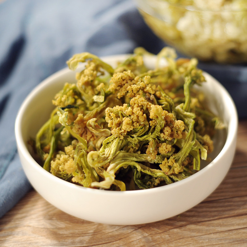 新货农家日晒花菜干有机花菜 花椰菜 脱水蔬菜500g包邮