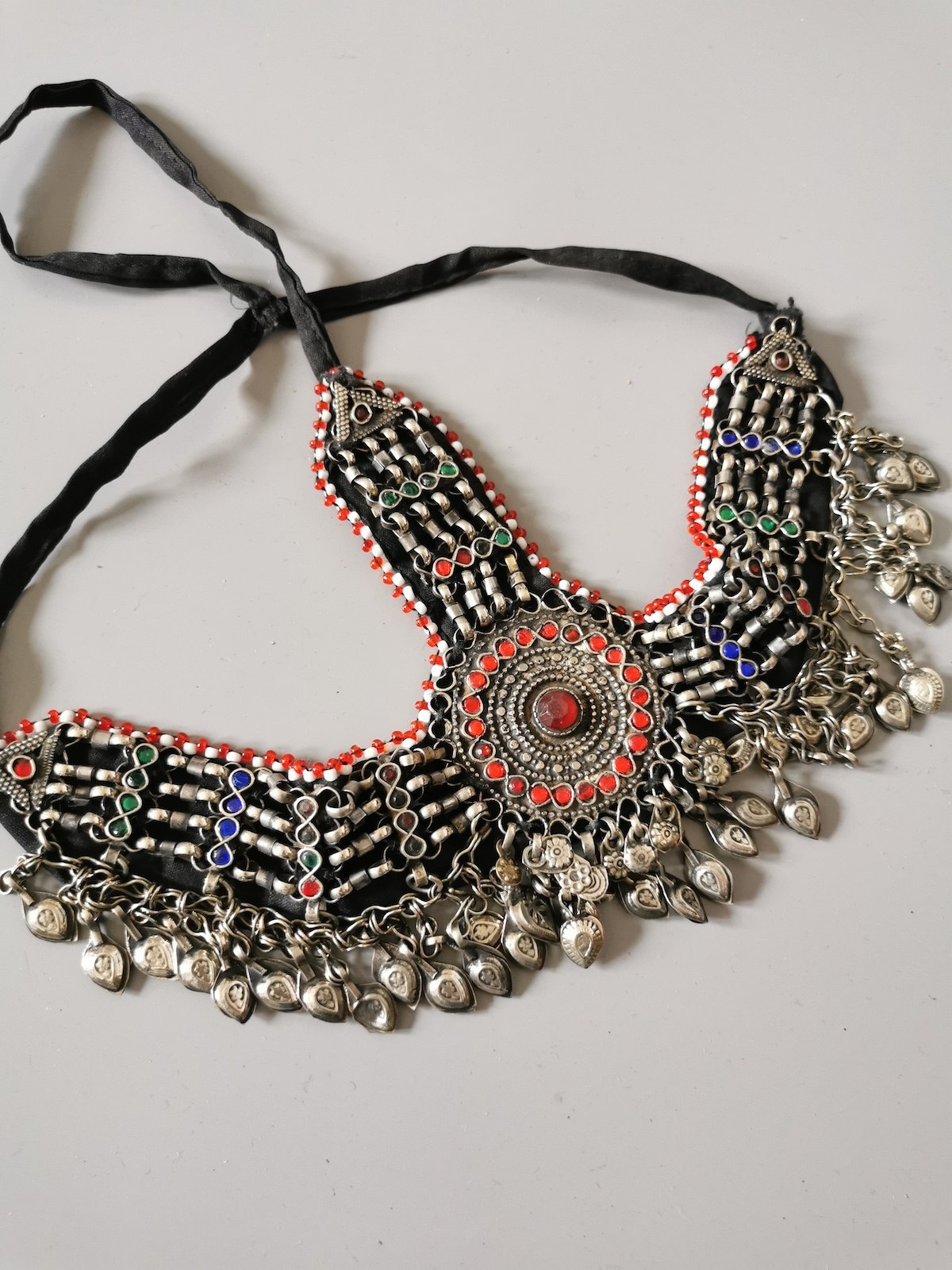 阿富汗新娘 巴基斯坦古董古着头饰boho风美国部落风ats肚皮舞演出