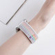 适用苹果iwatch8表带尼龙回环apple watch5/4/3/2/se/6代智能手表带尼龙硅胶保护壳s7个性潮男女运动夏天透气