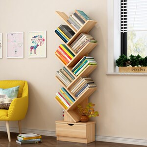 板材公司加大壁架侧面书桌三层伸缩文艺墙边壁柜书架寝室层板