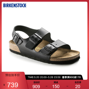 BIRKENSTOCK勃肯软木拖鞋男女款进口休闲凉鞋外穿Milano系列