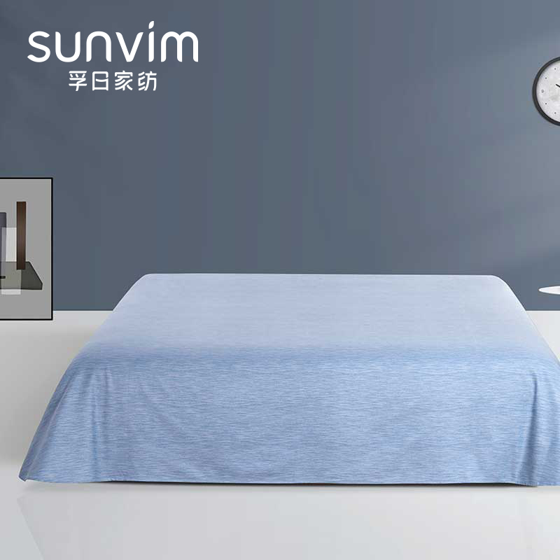 Sunvim/孚日床单纯棉老粗布可水洗机洗床上用品