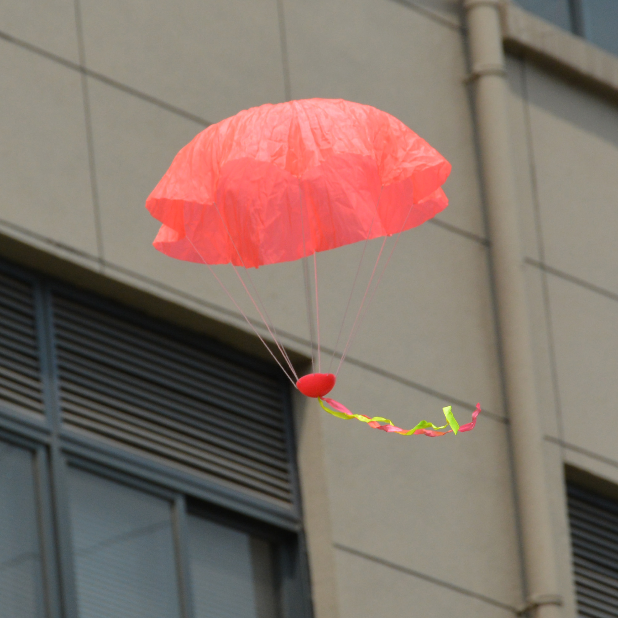 儿童亲子户外互动运动玩具礼物降落飞天伞男孩女孩手抛降落伞航模