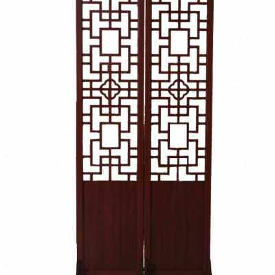 屏风隔断客厅玄关新中式复古古风中国风移动折叠折屏简约现代实木