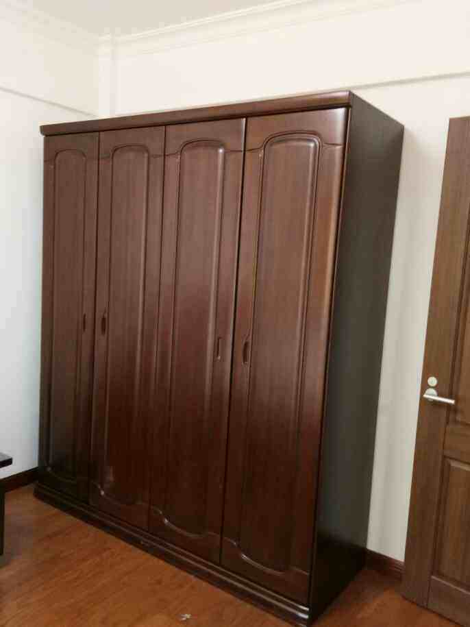 宏发家具实木床俄罗斯水曲柳现代简约中式床